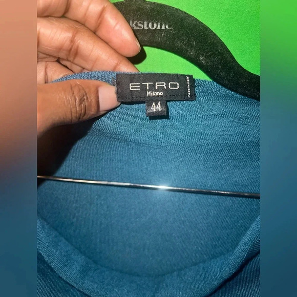Etro Milano Cashmere / Silk Blend Sweater size medium 44 - Picture 5 of 10